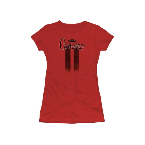 Mighty Fine-Juniors Short Sleeve Camaro Cropped Graphic T-Shirt XXL